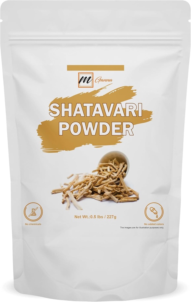 100% Φυσικό Shatavari/Asparagus Racemosus σκόνη για την υγεία και την περιποίηση του δέρματος 0.5 LBS / 227 GMS