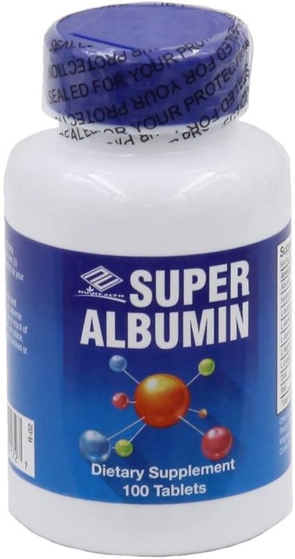 6 συσκευασίες Super Albumin (100 δισκία)