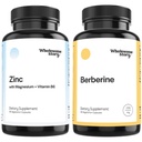 3-σε-1 Συμπληρώματα γλυκολινικού μαγνησίου ψευδάργυρου με βιταμίνη Β6 + βερβερίνη 1500mg HCl συμπλήρωμα 