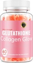 Glutathione Collagen Glow Gummies για γυναίκες, Glutathione Collagen Glow Gummies για Dark Spot, 60/120Pcs Κορεάτικα Βιολογικά Glow Beauty Collage για φροντίδα δέρματος(2)