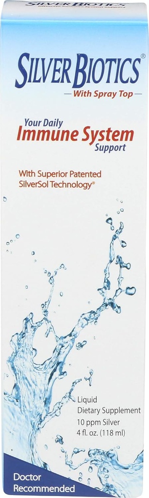 American Biotech Labs Silver Biotics Ultimate ανοσοποιητικό σύστημα υποστήριξης, 4 ρευστή ουγγιά
