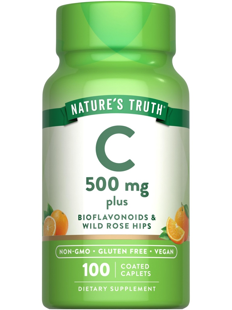 Nature's Truth Vitamin C with Rose Hips and Bioflavonoids 