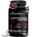 Συμπλήρωμα Lumbrokinase 40mg (60 Κάψουλες) - Μέγιστη Δραστηριότητα-800.000 UI - Καθαρά Ένζυμα Lumbrokinase Digestive ένζυμα, Καλύτερα από Serrapeptase Nattokinase Supplement, Lab Tested, Non GMO