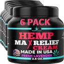 6PACK Healthergize Κρέμα κάνναβης-Φυσική Premium Ποιότητα-Πλήρης Σώμα Relief Instant Results-Hemp Oil Infused-Lavender, Aloe, Turmeric, Aches, Μύες, αρθρώσεις, Μύες, Πίσω, Γόνατα, Neck-Made στις ΗΠΑ...