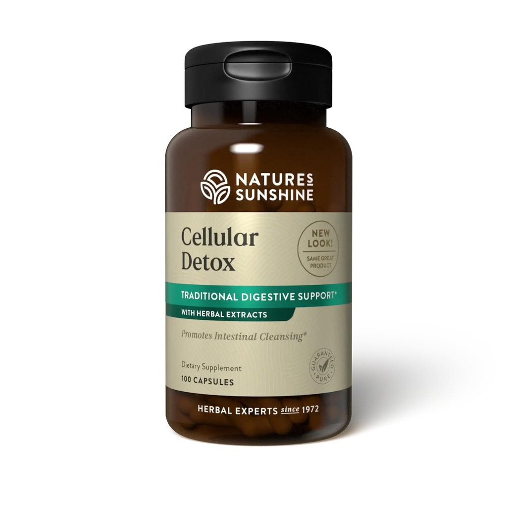 Nature's Sunshine Cellular Detox, 100 κάψουλες, Kosher 