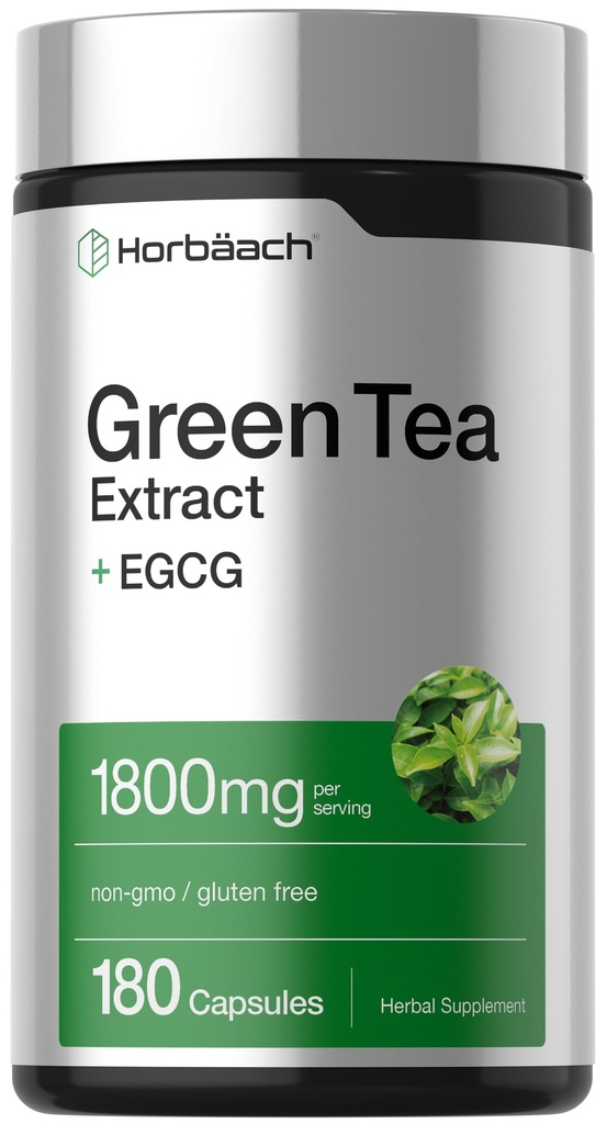 Horbäach EGCG Πράσινα Χάπια Εκχύλισμα Τσάι 