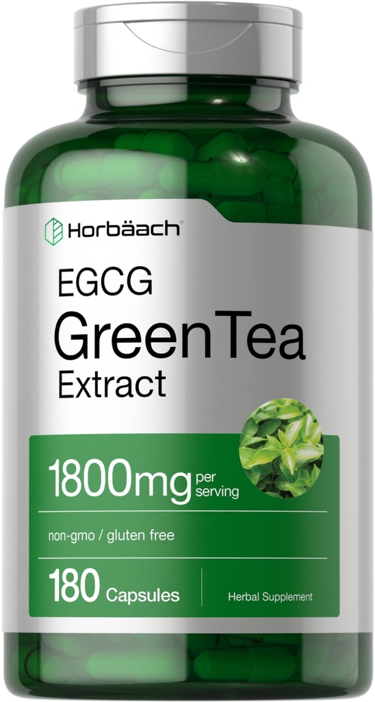 Horbäach EGCG Πράσινα Χάπια Εκχύλισμα Τσάι 