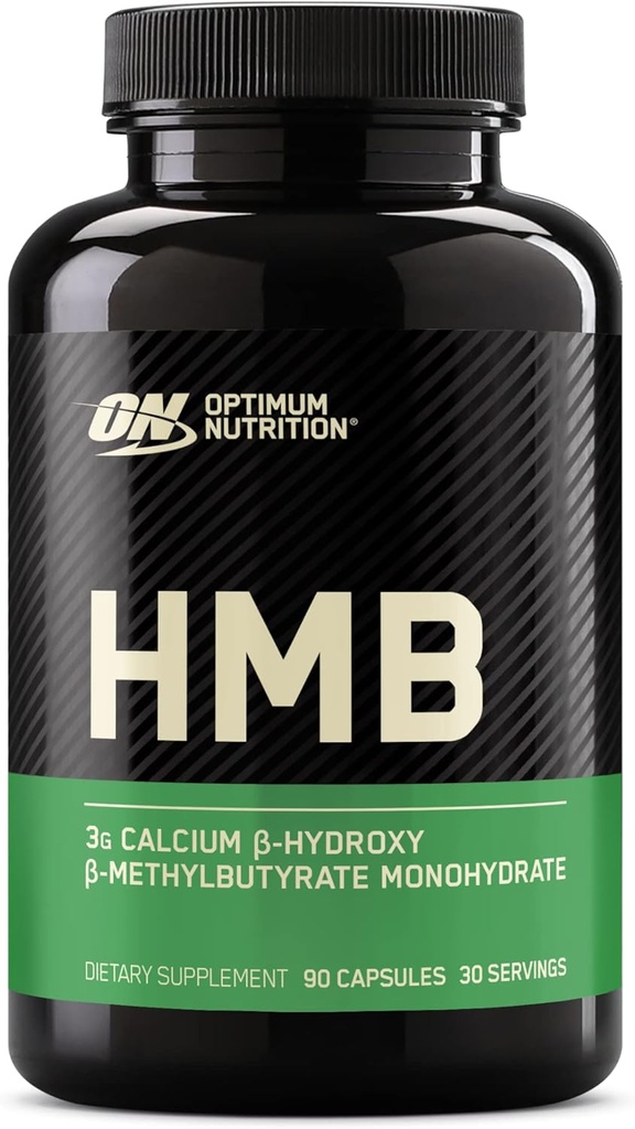 Optimum Nutrition HMB 1000 Caps, 1g of Calcium beta-Hydroxy beta-methylbutyrate per Capsule, 90 Capsules, 30 Servings