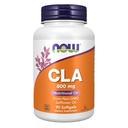 NOW Συμπληρώματα, CLA (Congated Linoleic Acid) 800 mg, Διατροφικό Έλαιο, 90 Softgels