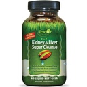Irwin Naturals 2-σε-1 Kidney & Liver Super Cleanse - 60 Liquid Softgels - Υψηλής ισχύος, πλήρη υποστήριξη σώματος με ιχθυέλαιο, ψευδάργυρο, μαγνήσιο, και κάλιο