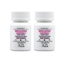 SDA ΕΡΓΑΣΤΗΡΙΑ Meclizine 25mg Μασώμενα δισκία, Αντιεμετικά, Βατόμουρο Γεύση, Κίνηση Ασθένεια & Ίλιγγος Ανακούφιση για Ναυτία, Ζάλη, Έμετος, Φορητή Ταξιδιωτική Βοήθεια (2 μπουκάλια των 100 μέτρων)