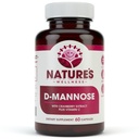 D MANNOSE με εκχύλισμα βατόμουρου & βιταμίνη C - urinary Tract UT Cleanse & Bladder Health - Προστατεύει από τις ουρολοίμωξη UTI - Natural Healthy Flush & Detox Προσμείξεις 