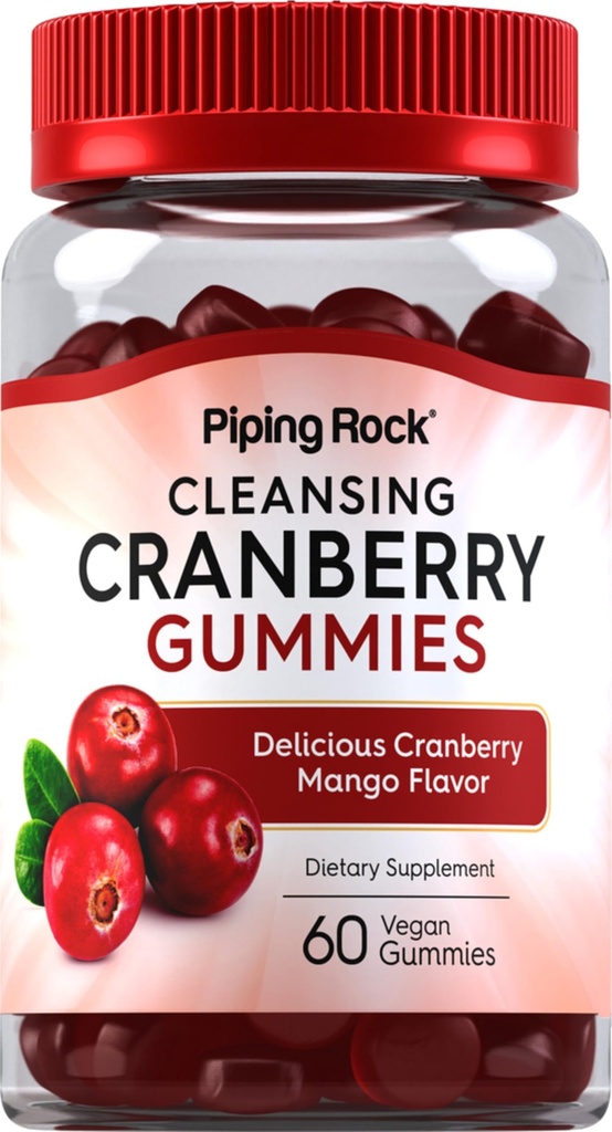 Piping Rock Cranberry Gummies 