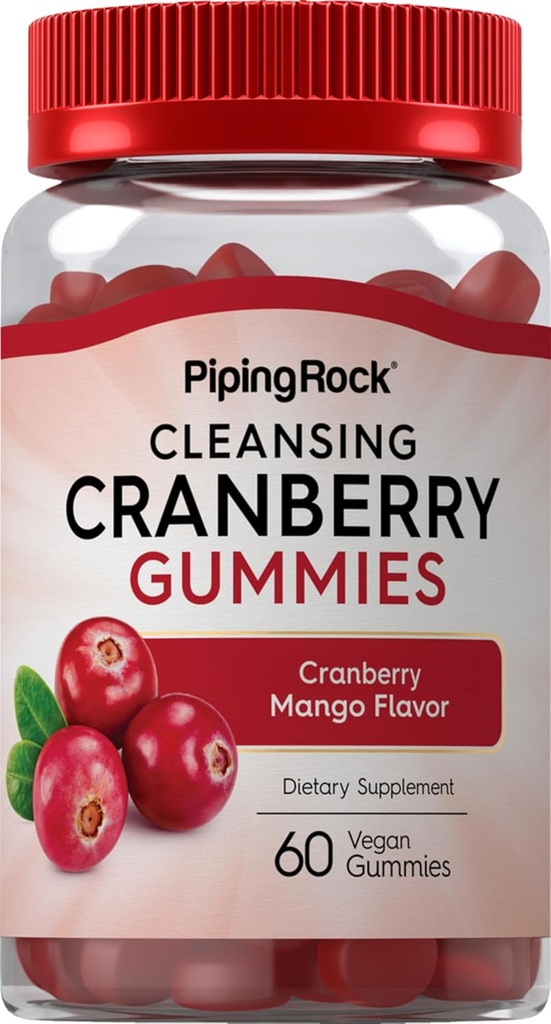 Piping Rock Cranberry Gummies 