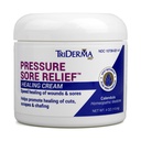 TriDerma MD Sore Relief healing Cream για τη θεραπεία έλκη κρεβατιού, έλκη, πληγές πίεσης, επούλωση τραύματος, Chafed δέρμα και σκληροθεραπείες δέρματος με Calendula και AP4 Aloe, 4 oz Jar