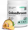ColonBroom Psyllium Husk Powder with Stevia (Tropical Fruits) - Colon Cleanse for Bloating Relief & Gut Health - Colon Broom Fiber Powder Drink - Vegan Fiber Powder Stevia Supplement, 50 Σερβιέτες