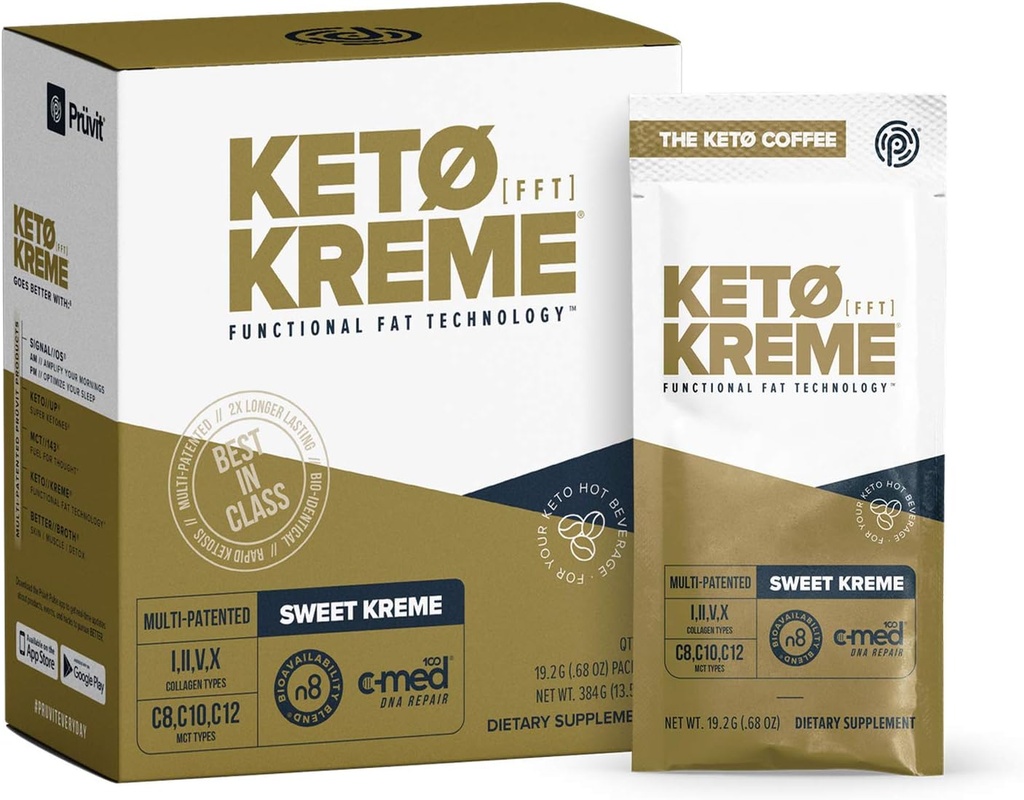 PRÜVIT Keto//Kreme 20 Sachets