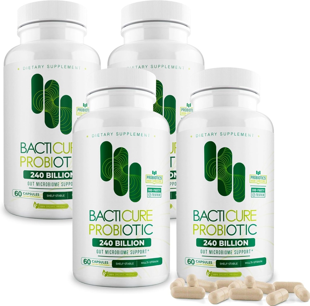 Bacticure Probiotic 240 Κάψουλες 