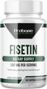 Probase Nutrition Fisetin Senolytic Supplement 100mg Υψηλής Ικανότητας 60-Ημέρες Προσφορά για Κυτταρική Υγεία