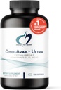 Σχέδια για την υγεία OmegAvail Ultra TG ιχθυέλαιο 1200mg - 1000 IU Βιταμίνης D3, Βιταμίνες K1 + K2 - Τριγλυκερίδια Omega 3 Fish Oil Συμπλήρωμα με DHA/EPA - Χωρίς ψαρική επίγευση (120 Softgels)