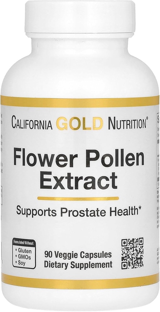 Gold Nutrition της Καλιφόρνιας Flower Pollen Extract Blend, 90 κάψουλες λαχανικών
