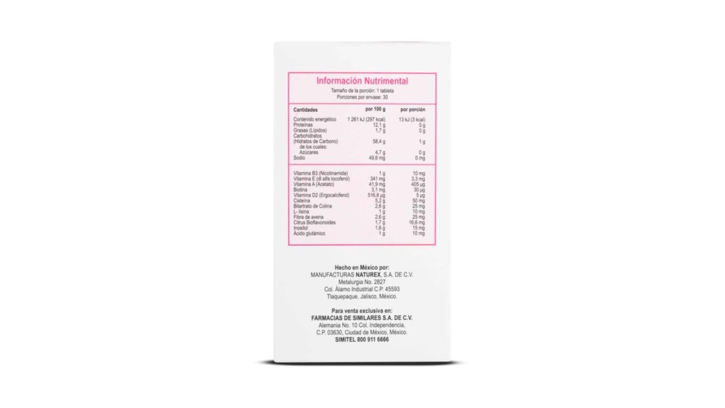 Αντιοξειδωτικά και αμινοξέα Συμπλήρωμα για τα μαλλιά και τα νύχια συγκρίνεται με το Gelasimi 30 δισκίο- Antioxidantes y Aminoácidos Suplemento para Cabello y uñas σε σύγκριση με GELASIM 30TAB CISTE