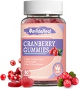 Cranberry Gummies 1000mg, Cranberry Συμπληρώματα για τις γυναίκες, με D-Mannose 250mg, Womens Probiotic Gummies, Urinary Tract Health, Cranberry Flavor, ΟΧΙ ΓΤΟ, 60 Count