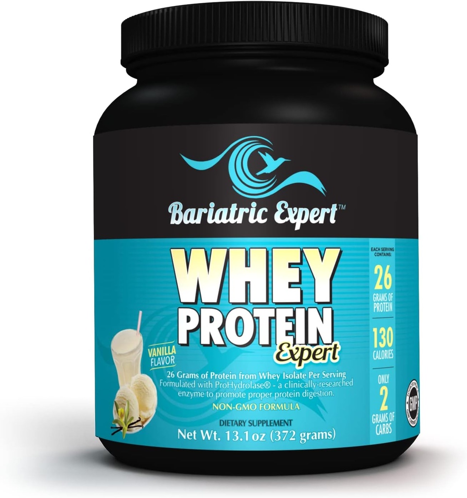 Bariatric Expert Vanilla Whey 26 Isolate Advance Protein Powder/Plus Prohydrolase® για την πρωτεϊνική πέψη