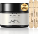 Shilajit Καθαρό Ιμαλαΐων Βιολογικό shilajit για άνδρες και γυναίκες shilajit Resin Προμήθεια με οργανική Ayurvedic Blend σε υψηλή ισχύ για την ενέργεια, ενίσχυση & υποστήριξη immune (50 γραμμάρια)