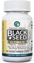 Amazing Herbs Whole Spectrum Black Seed Ultimate, Veganian Κάψουλες - Olive Leaf & Garlic Extracts Plus Ginger & Cayenne, Gluten Free, Non GMO, Vegan - 100 Count
