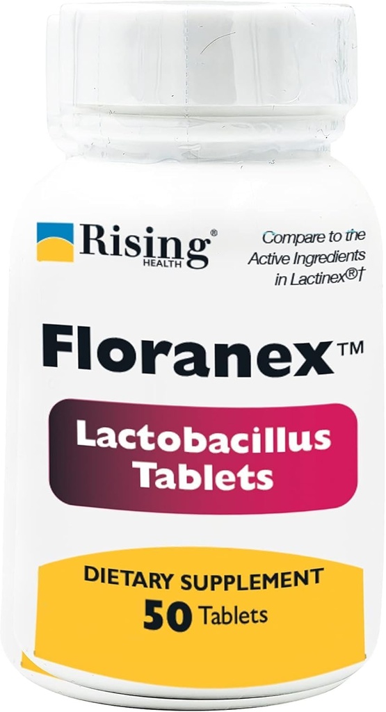 Floranex Lactobacillus δισκία, 50 Count Per Bottle (2 Συσκευασία)