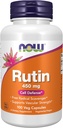 NOW Foods Supplements, Rutin (Sophora japonica) 450 mg, Free Radical Scavenger*, Cell Defense*, 100 Veg Κάψουλες