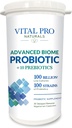 Vital Pro Naturals - Advanced Biome Probiotic Plus Prebiotics 30 Κάψουλες