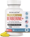 Swiss Activa+ Labs Organic 7-in-1 Berberine Supplement 