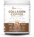NUTRACOLLAGEN Peptide σε σκόνη με καφέ Columbian Premium; Grass-Fed; Keto Φιλικό, MCT Coconut Oil σκόνη, χωρίς σόγια, Χωρίς γλουτένη, Χωρίς ζάχαρη, 40mg καφεΐνη / SVG; Mocha Hazelnut 25 εξυπηρετούν