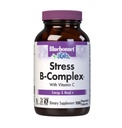 Bluebonnet Nutrition Stress Relief B Complex Φυτικές κάψουλες, Βιταμίνη Β6, Β12, Βιοτίνη, Φολικό, Vegan, Γλουτένη & Χωρίς γάλα, Kosher, Χωρίς γεύση, 100 Count