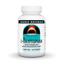 Source Naturals L- Tryptophan με Βιταμίνη B-6 - Mood, Relaxation and Sleep - 1000mg - 60 δισκία