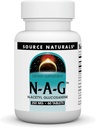 Source Naturals N- A- G, N- Aκετυλογλυκοζαμίνη για την Κοινή Υποστήριξη και την Εντερογενή Λινάρισμα *, 250 mg - 60 δισκία