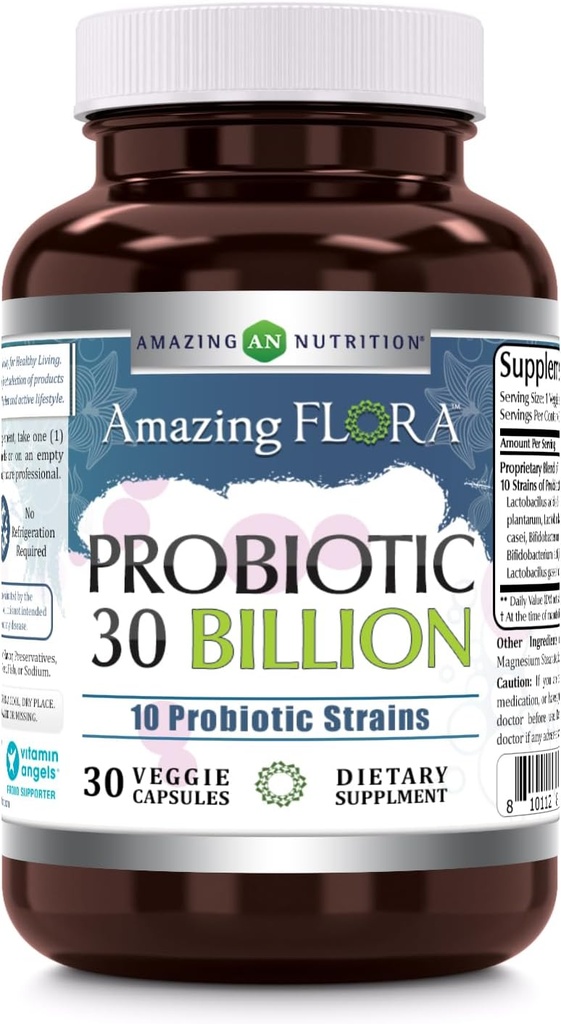 Amazing Flora Probiotic 10 Best Probiotics Strains 