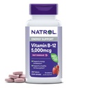 Natrol Βιταμίνη B12 5.000 mcg, γρήγορη διάλυση βιταμίνης B12 συμπλήρωμα Υποστηρίζει ένα υγιές νευρικό σύστημα και την ενέργεια Μεταβολισμός, 200 δισκία, έως 200 ημέρες προσφοράς