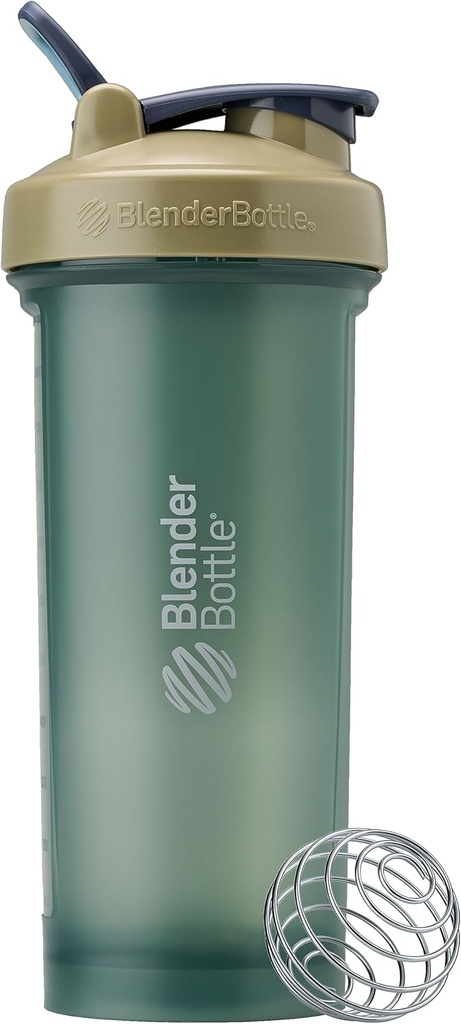 BlenderBottle Classic V2 Shaker μπουκάλι Ιδανικό για την πρωτεΐνη Shakes και πριν την προπόνηση, 4-Ounce, πλήρες χρώμα Tan