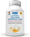 ANDREW LESSMAN Ultimate Calcium Intensive Care with Vitamin D3 and K2 MK7-120 mcg - 720 Κάψουλες - Οστέινο και Skeleton Health Essentials. Ευγενικό, εύκολο να καταπιείς, σούπερ διαλυτό. Χωρίς πρόσθετα