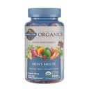 Garden of Life Organics Men's Gummy Vitamins - Berry - Certified Organic, Non-GMO, Vegan, Kosher Complete Multi - Methyl B12, C & D3 - Gluten, Soy & Dairy Free, 120 Real Fruit Chew Gummies