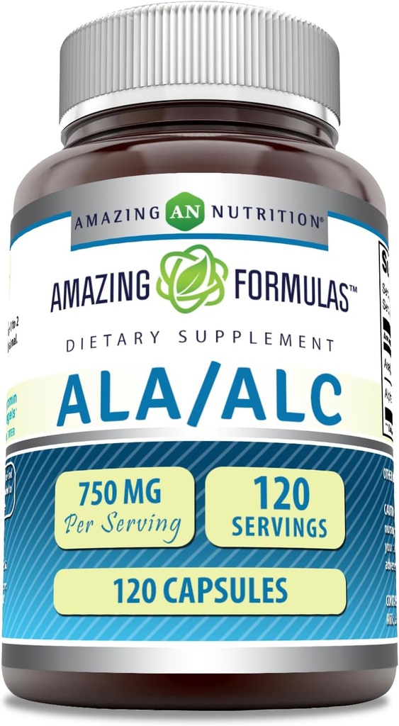 Amazing Formulas ALA/ALC (Alpha Lipoic Acid/Acetyl L-Carnitine) Συμπλήρωμα 