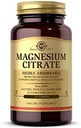 Solgar Magnesium Citrate, 120 Tablets - Προάγει υγιή οστά - Υποστηρίζει νευρική & μυϊκή λειτουργία - μη ΓΤΟ, Vegan, χωρίς γλουτένη, χωρίς γαλακτοκομικά, Kosher - 60 εξυπηρετεί, Standard Συσκευασία