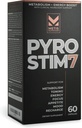Pyro Stim 7 Μεταβολισμός Booster Fat Loss Υποστήριξη για την ενεργειακή ενίσχυση - μία φορά την ημέρα Θερμογόνο με Teacrine για την εστίαση, τον έλεγχο της όρεξης, την τόνωση των μυών, και τον έλεγχο της διάθεσης (60 κάψουλες)