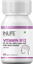 Βιταμίνη B12 με B1, B5, B6, Alpha Lipoic Acid ALA, Follic Acid, Inositol Συμπληρώματα - 60