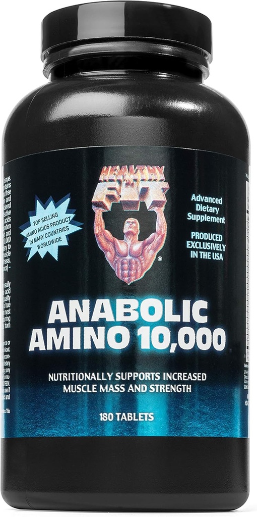 Healthy 'N Fit Amino 10.000 - Amino Acid 180 Δισκία - Υδρολυμένο Αυγό & Πηγή Ορού - Γρήγορη Απορρόφηση