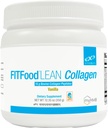 XYMOGEN FIT Food Collagen - Bovine Collagen Peptides Σκόνη με HMB + Βιταμίνη D3-15g Πρωτεΐνη για την υποστήριξη αρθρώσεων & αποκατάστασης μυών - Βανίλια Γεύση (12,35 oz)