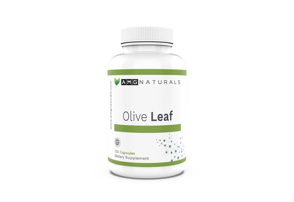 Olive Leaf - Χωρίς υποδοχές, χωρίς πληρωτικά, απλά αγνή βοτανική υποστήριξη - 120 κάψουλες